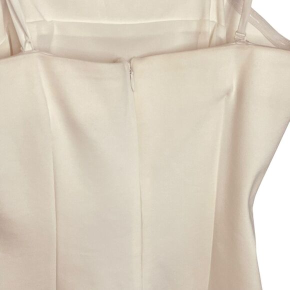 Elliatt Ivory Asymmetrical Hem Starlet Midi Gown Dress - Picture 9 of 11